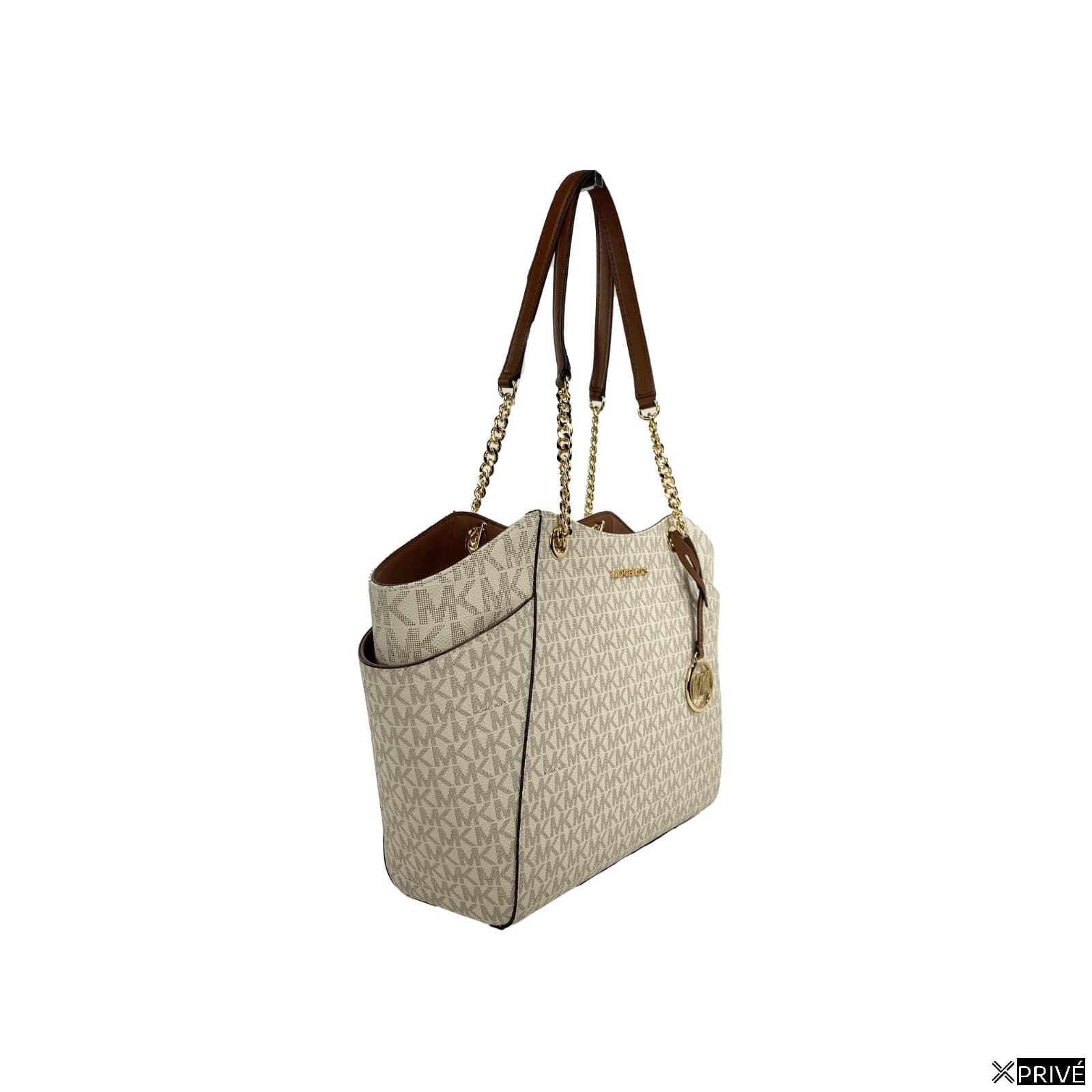 Sac cabas doré en Cuir — 4
