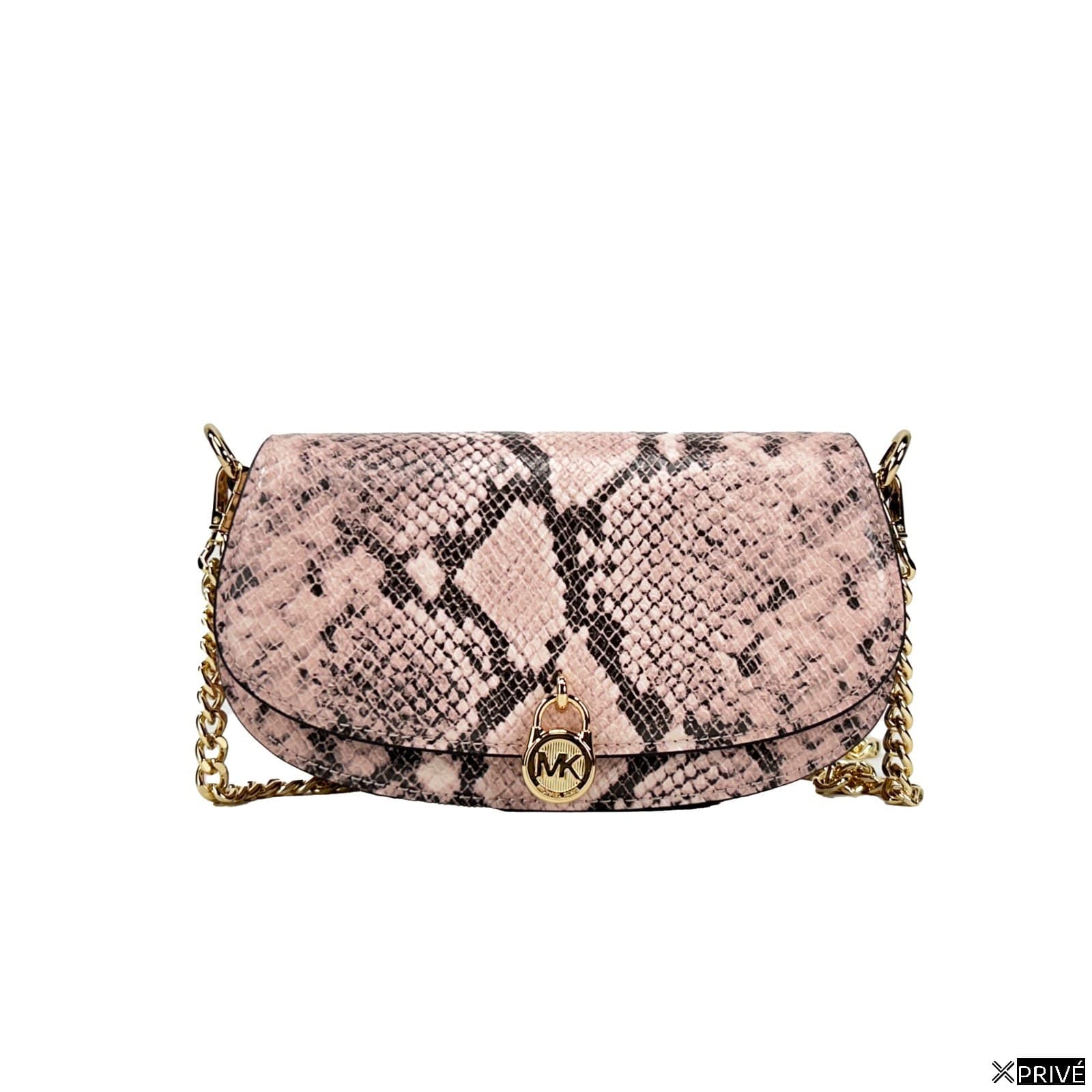 Sac messager doré en Leather — 1