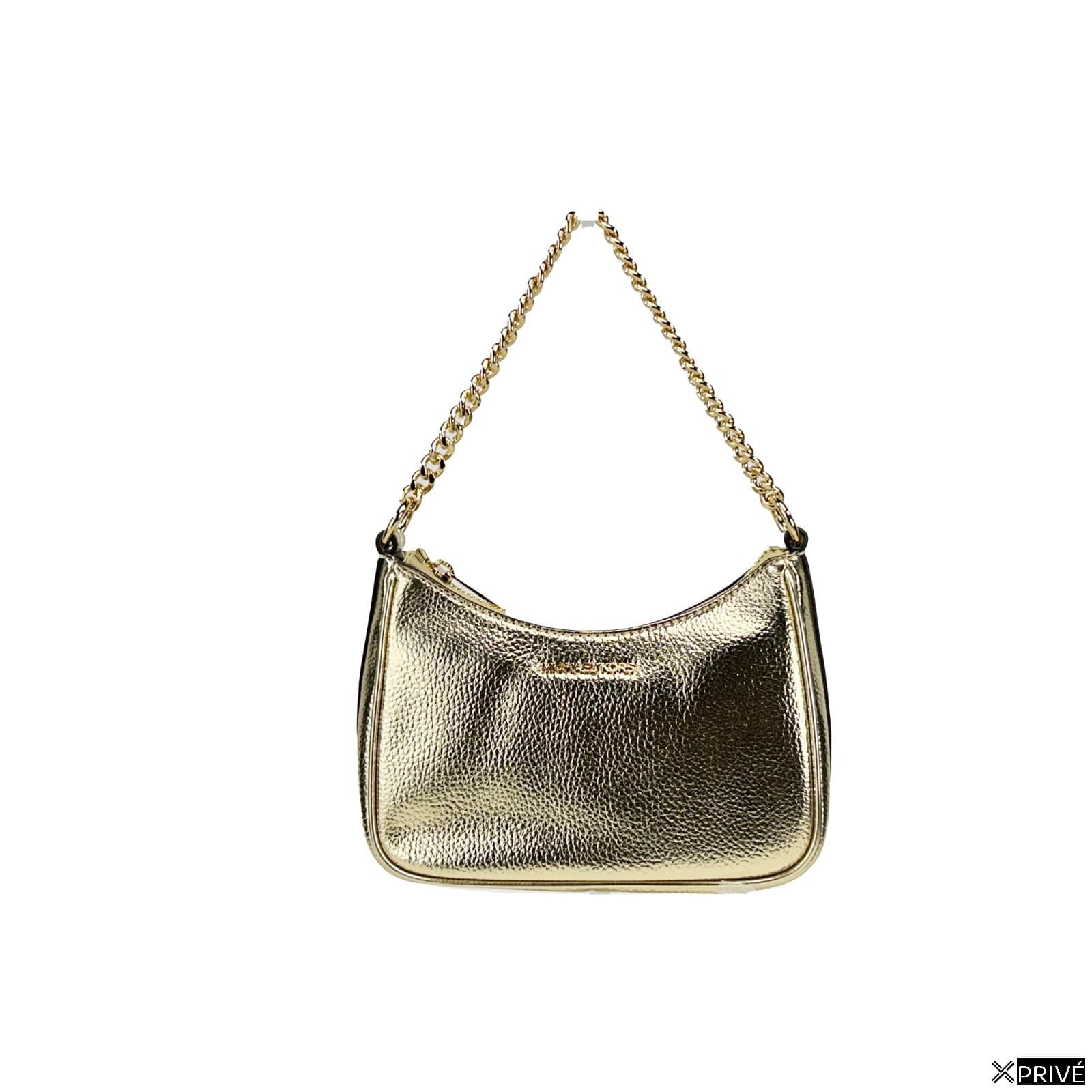 Sac porté croisé doré en Cuir — 1