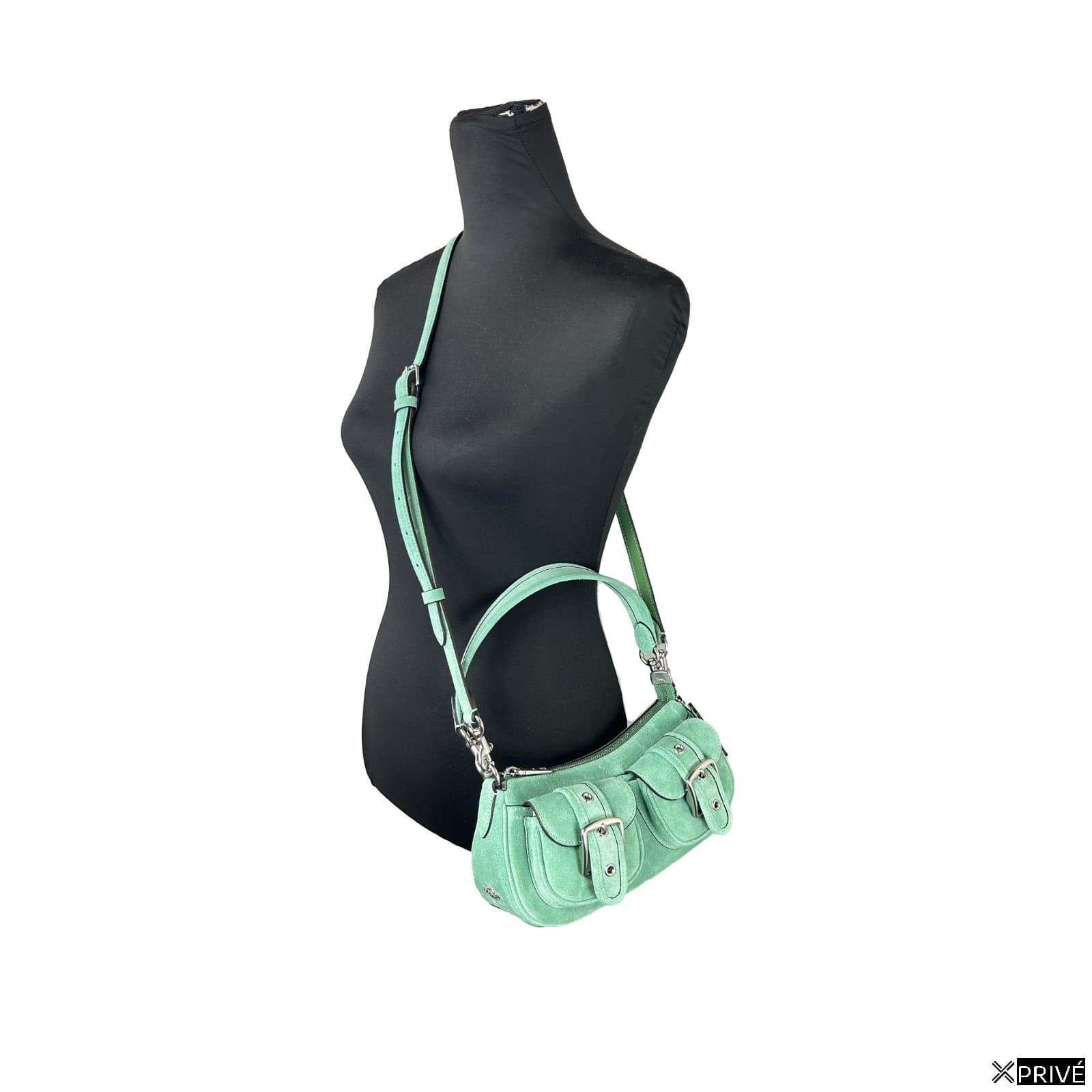 Sac bandoulière argenté — 3