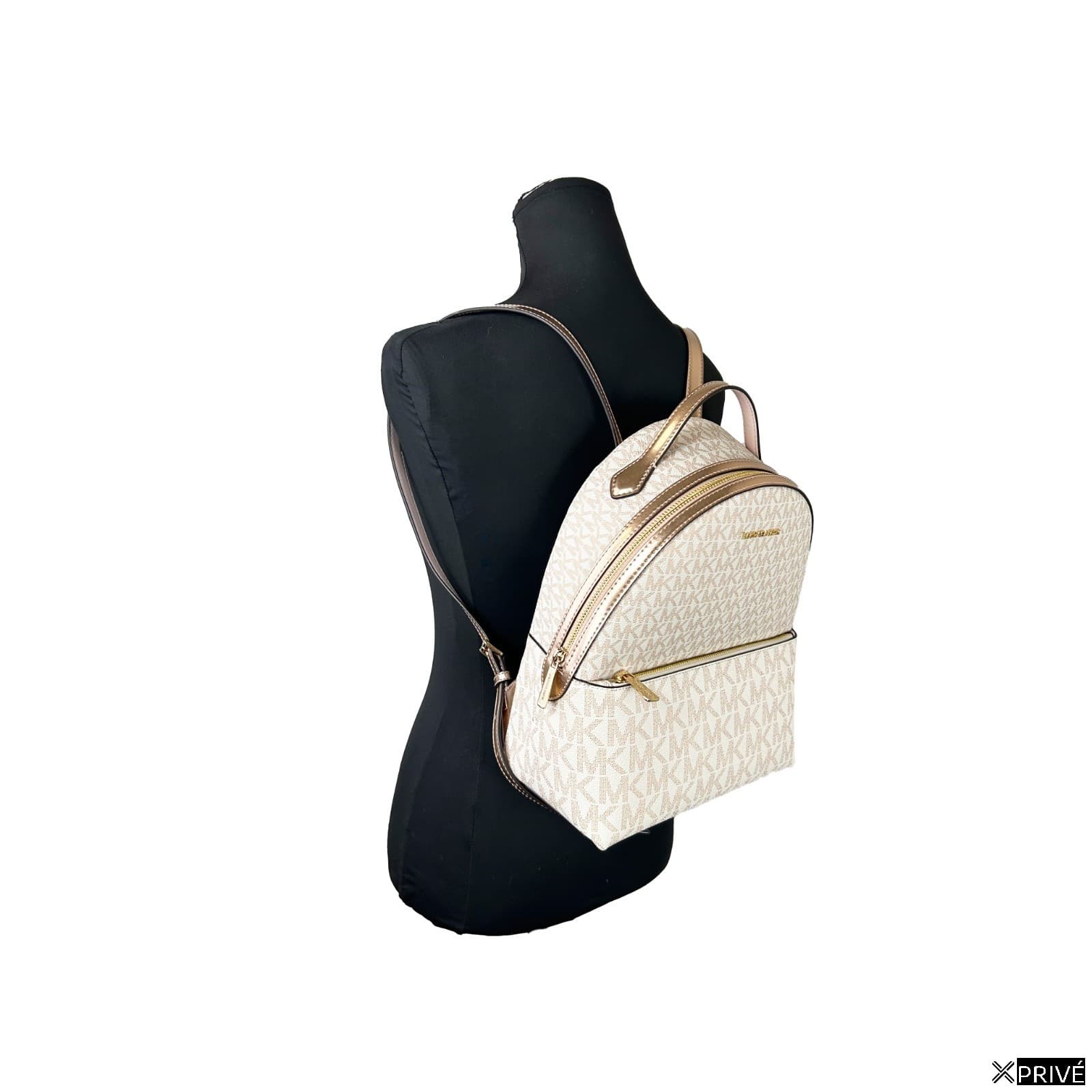 Sac à dos doré en PVC — 3