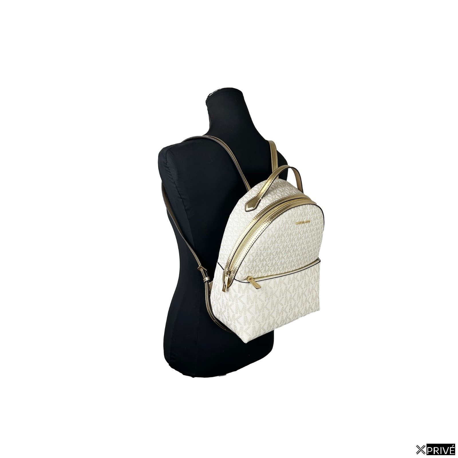 Sac à dos doré en Pvc — 3