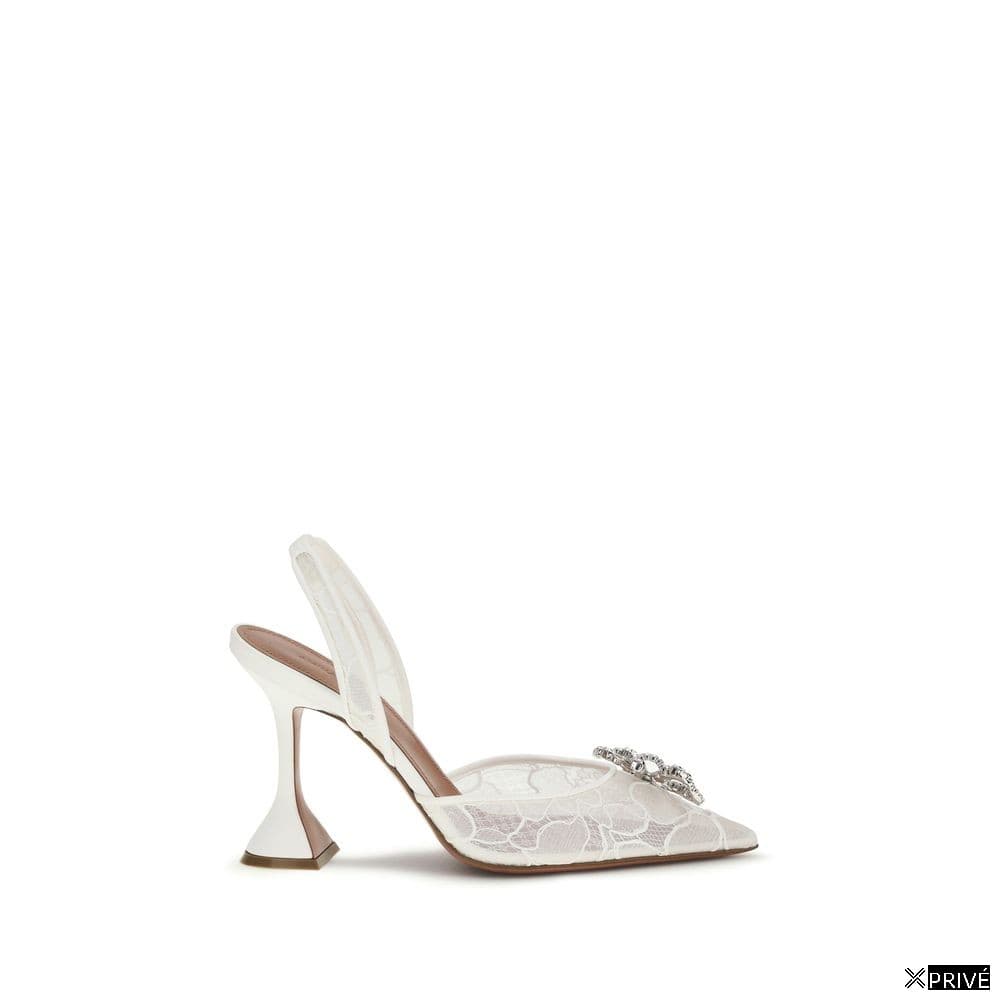 Sandales blanches en Tissu — 1