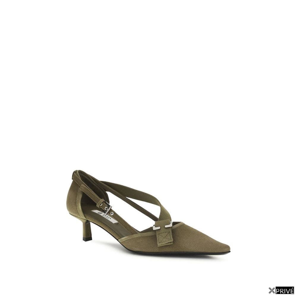 Escarpin multicolore en Coton — 2