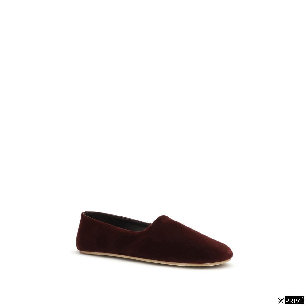 Mocassin bordeaux en Cotton — 2