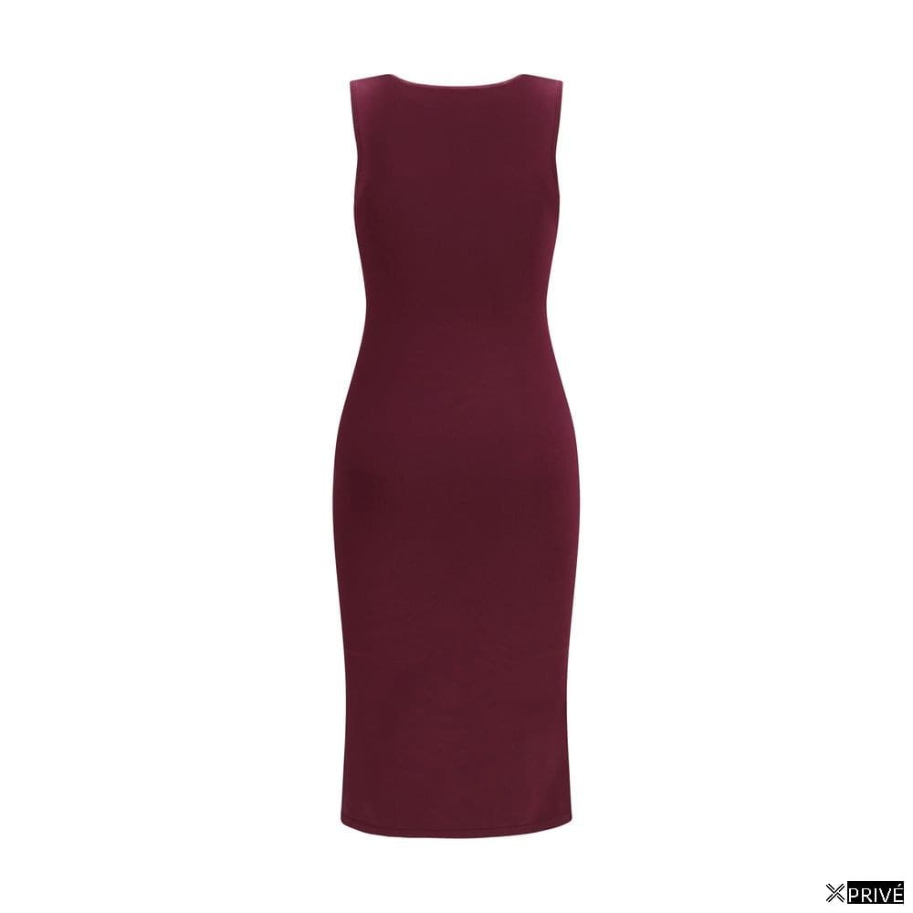 Robe violette en Soie — 2