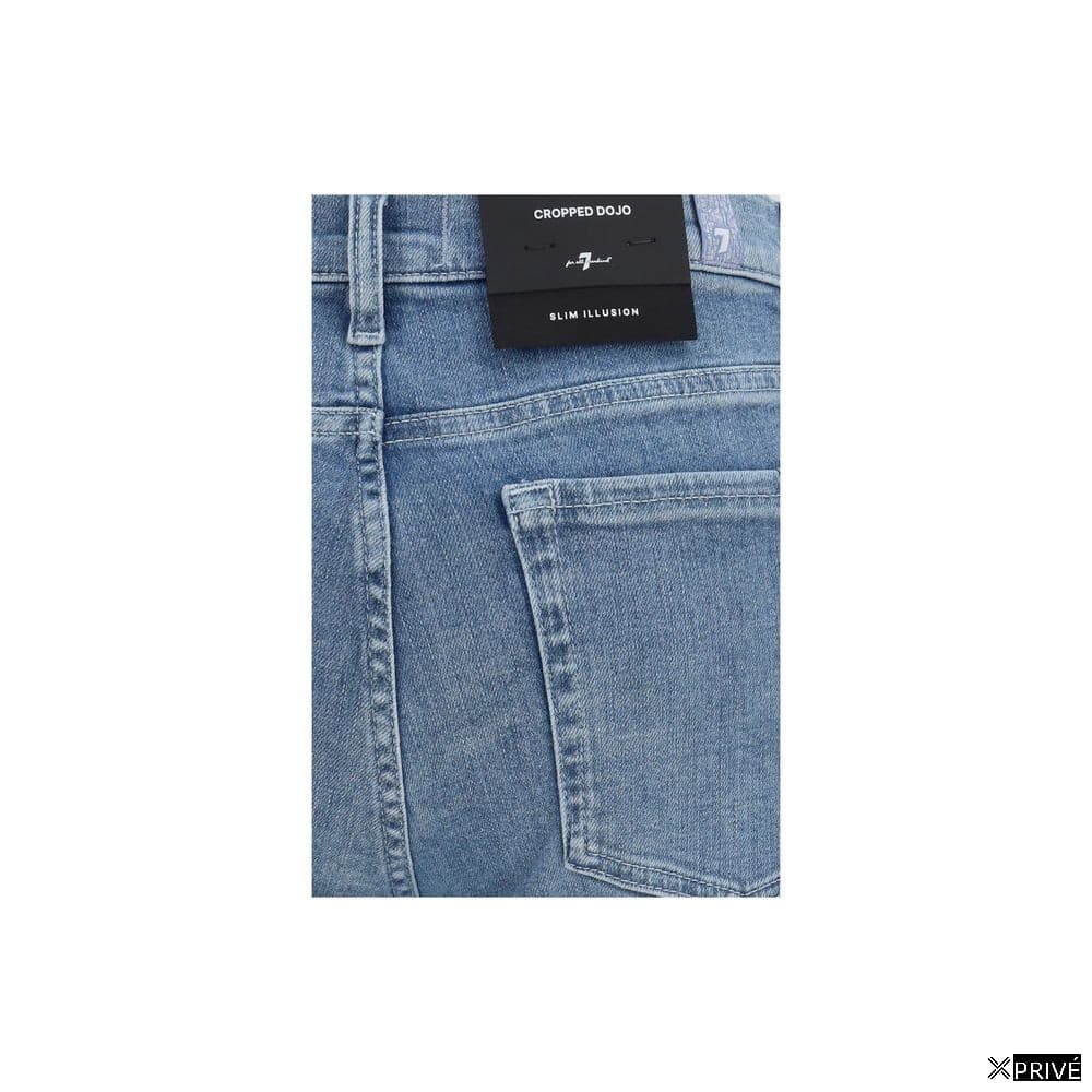 Jeans bleu en Coton — 3