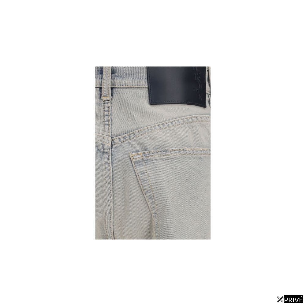 Jeans bleu en Coton — 3
