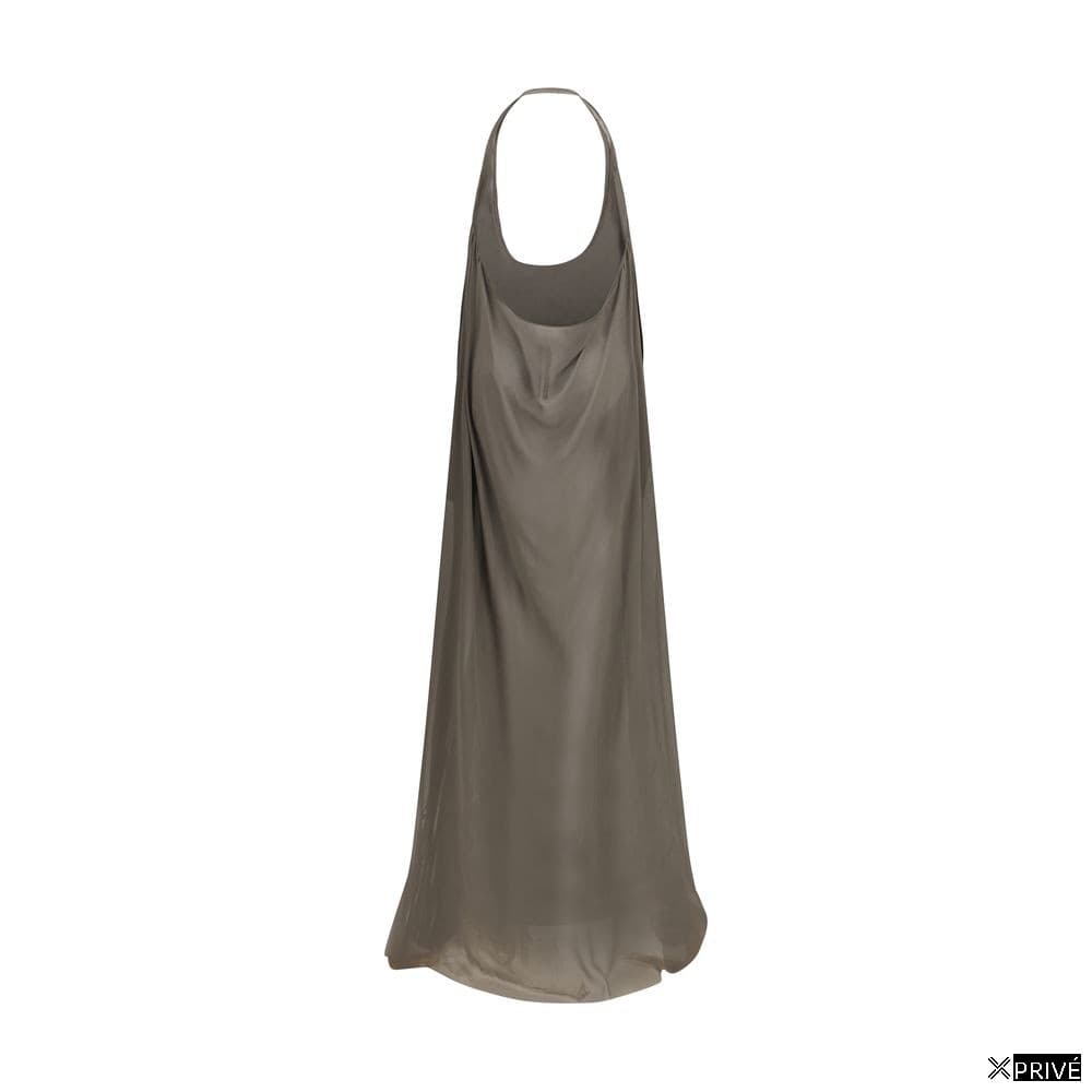 Robe grise en Soie — 2
