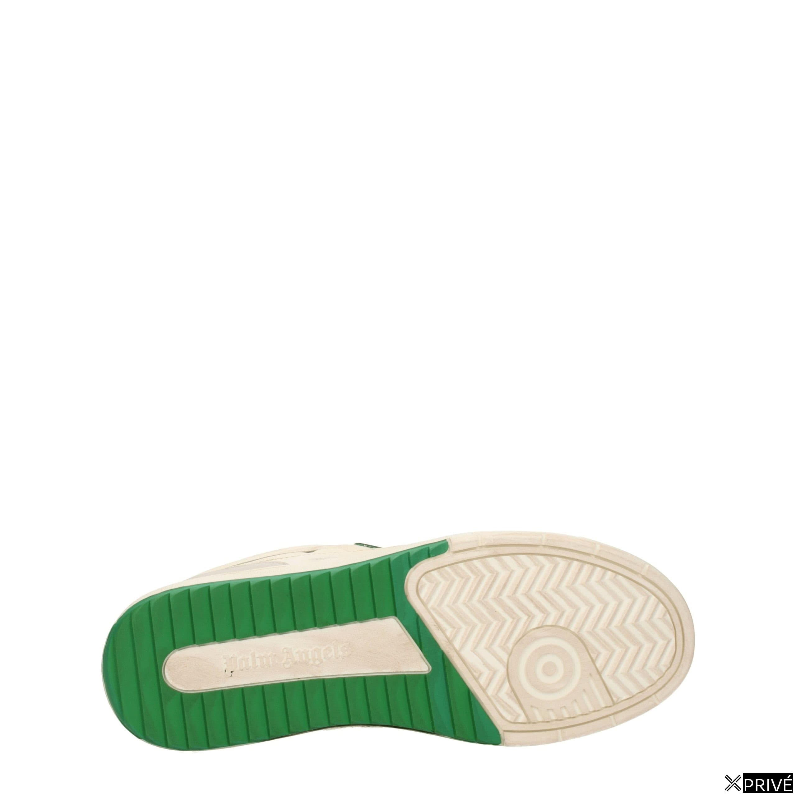 Chaussures de sport beiges en Cuir — 5
