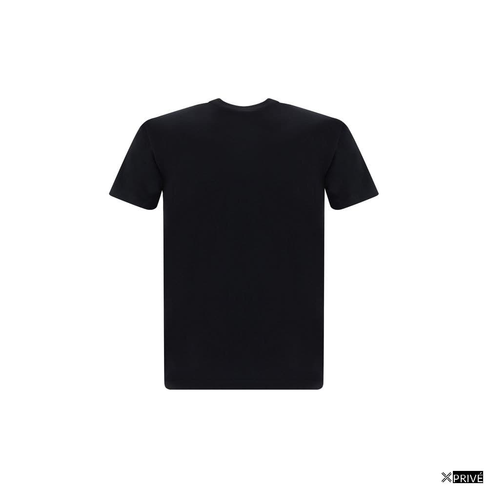 T-shirt noir en Coton — 2
