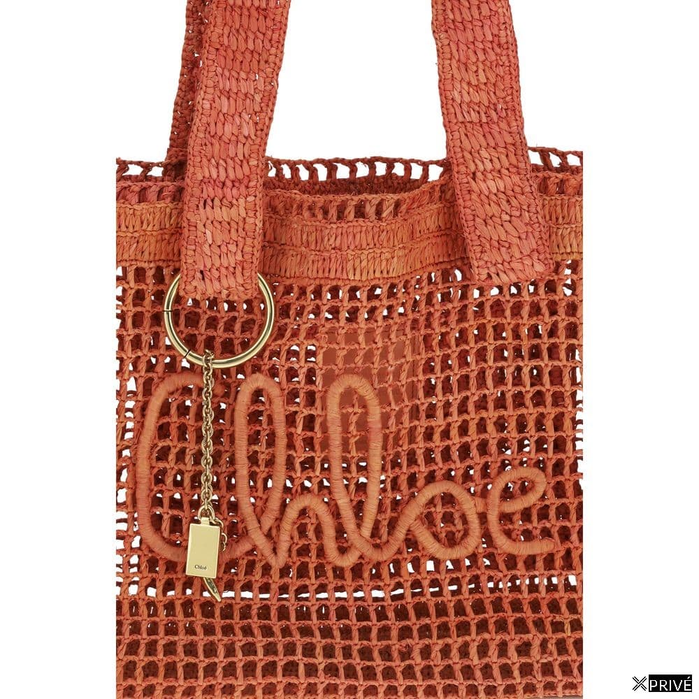 Sac bandoulière multicolore en Raphia — 4