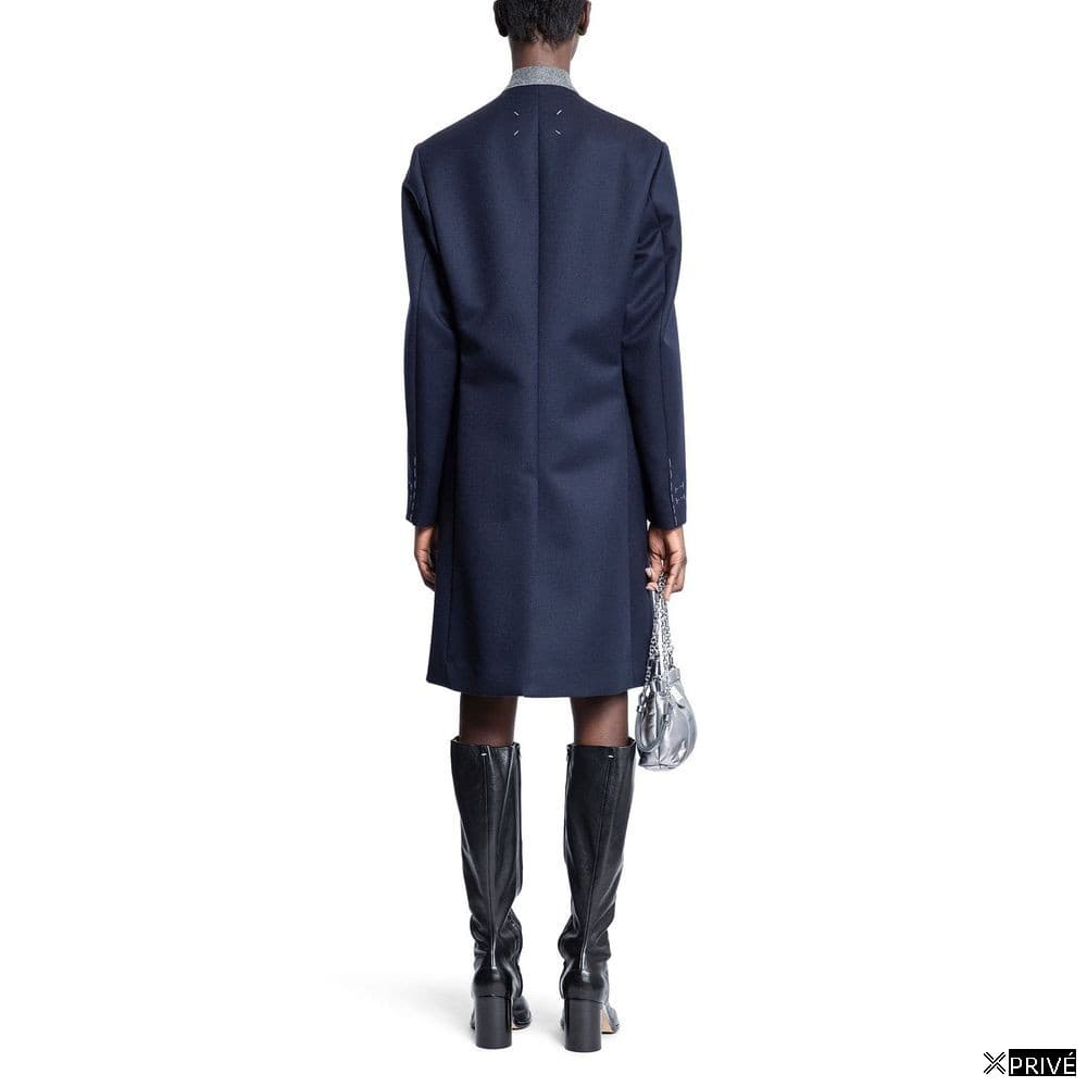 Veste bleue en Laine — 3