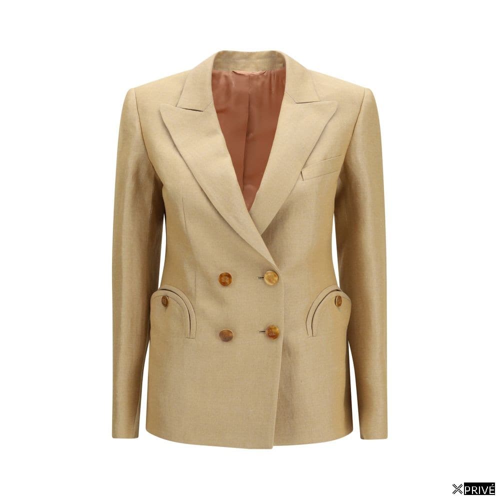 Costume et blazer beige en Lin — 1