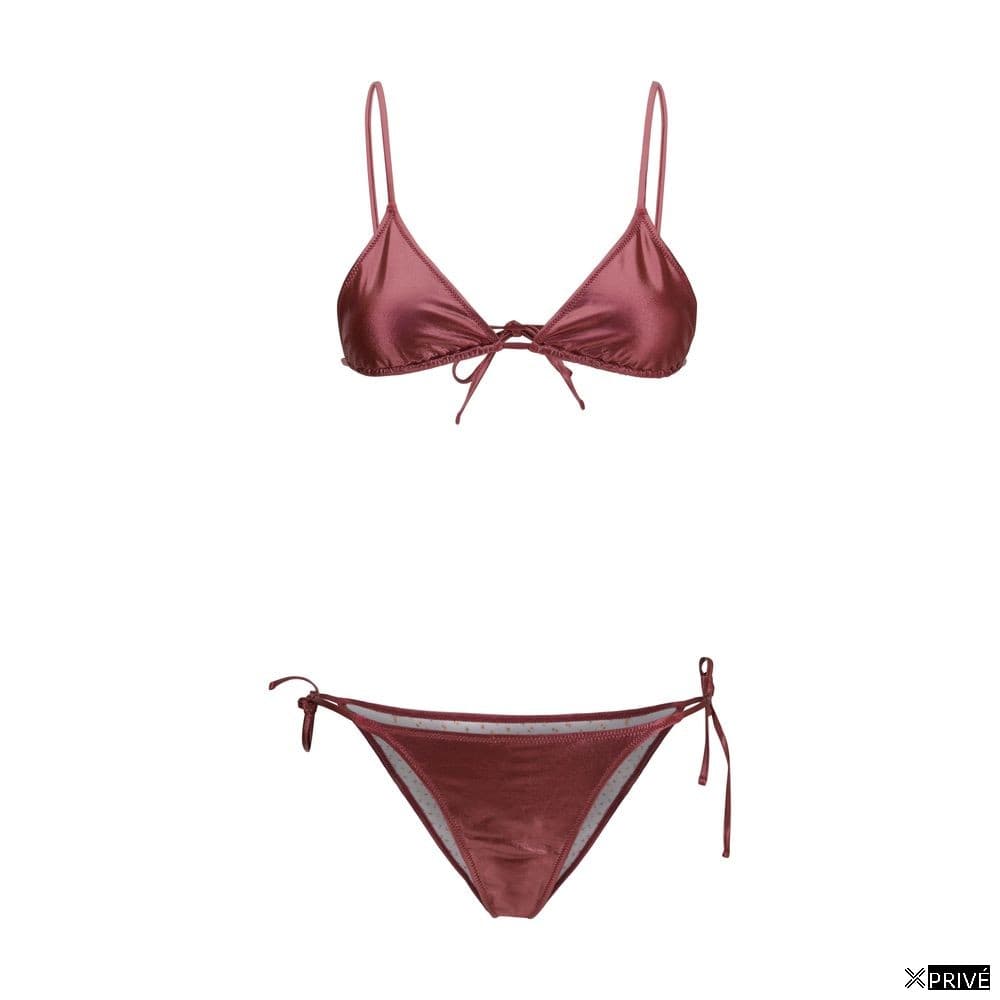 Maillot de bain bordeaux en Polyamide — 1