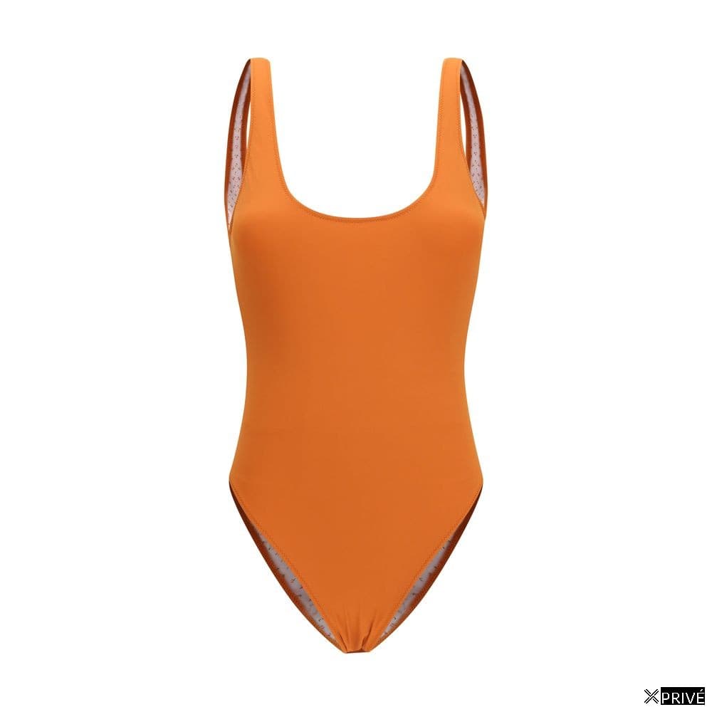 Maillot de bain orange en Polyamide — 1