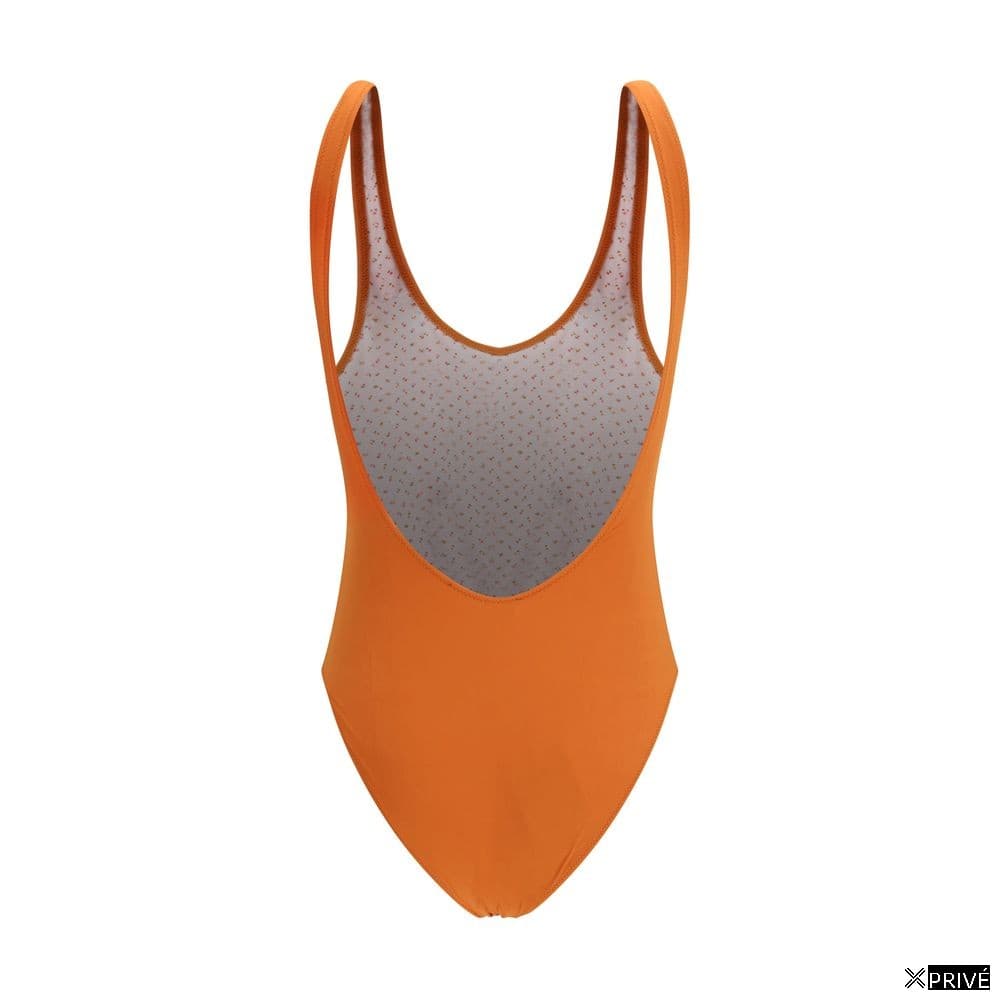 Maillot de bain orange en Polyamide — 2