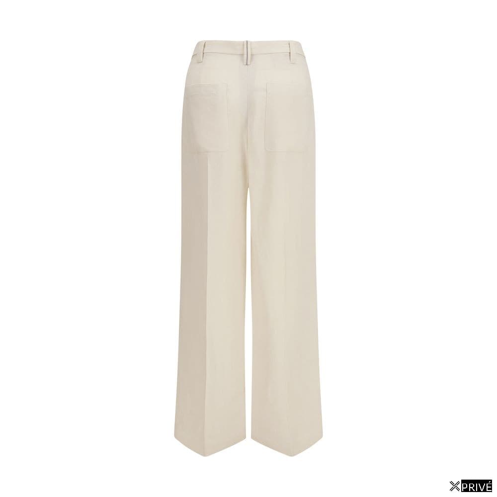 Jeans beige en Viscose — 2
