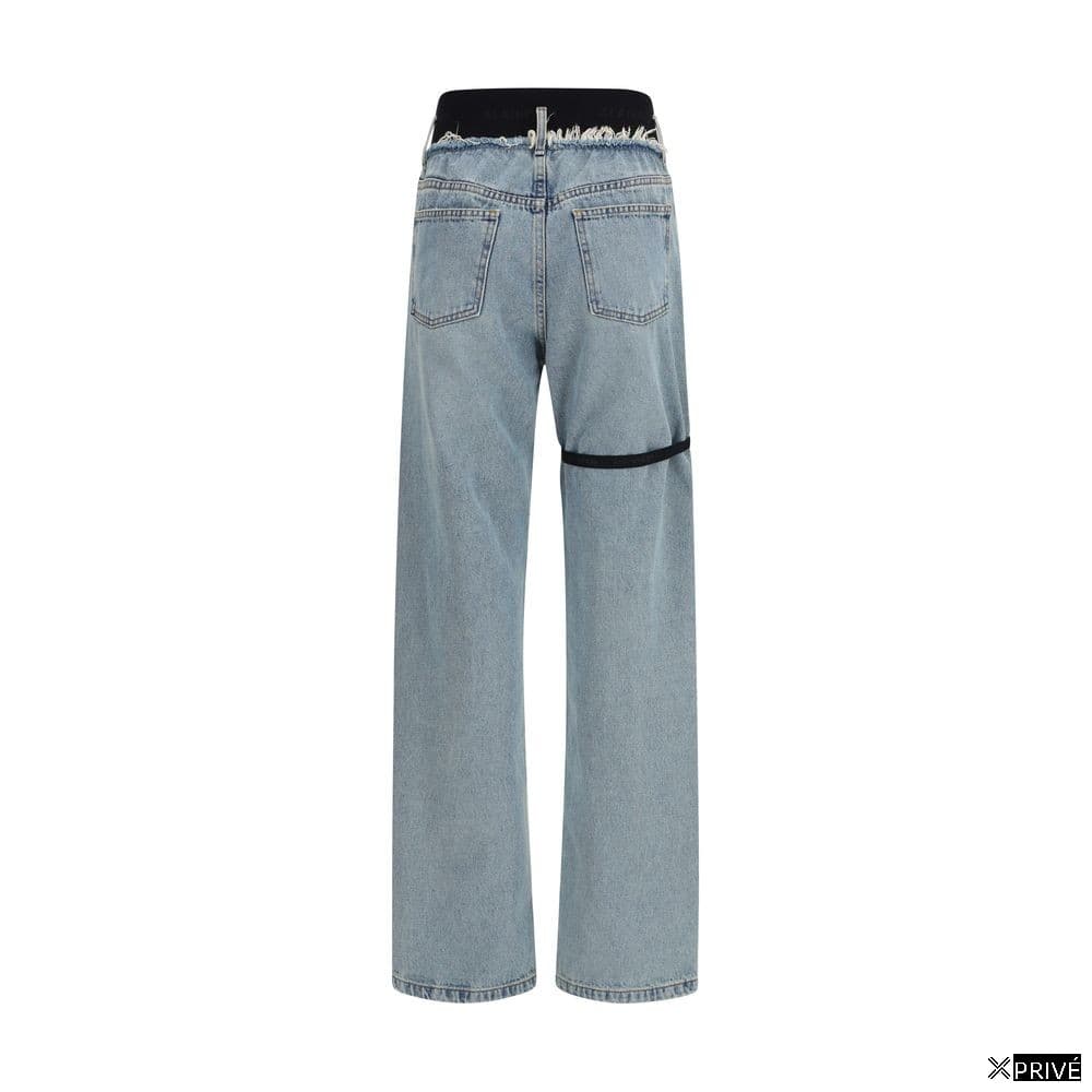 Jeans bleu en Coton — 2