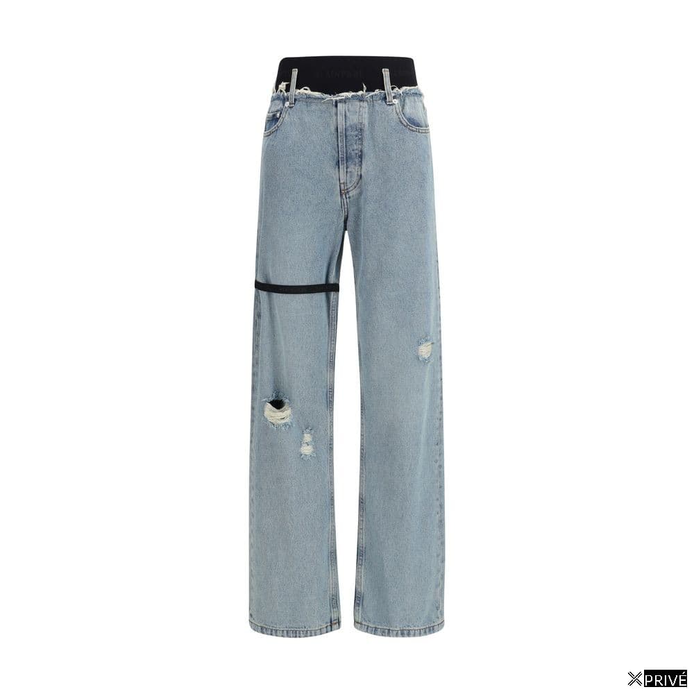 Jeans bleu en Coton — 1