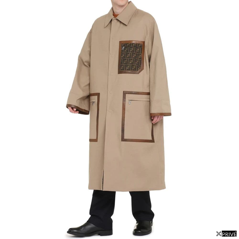 Veste beige en Coton — 3