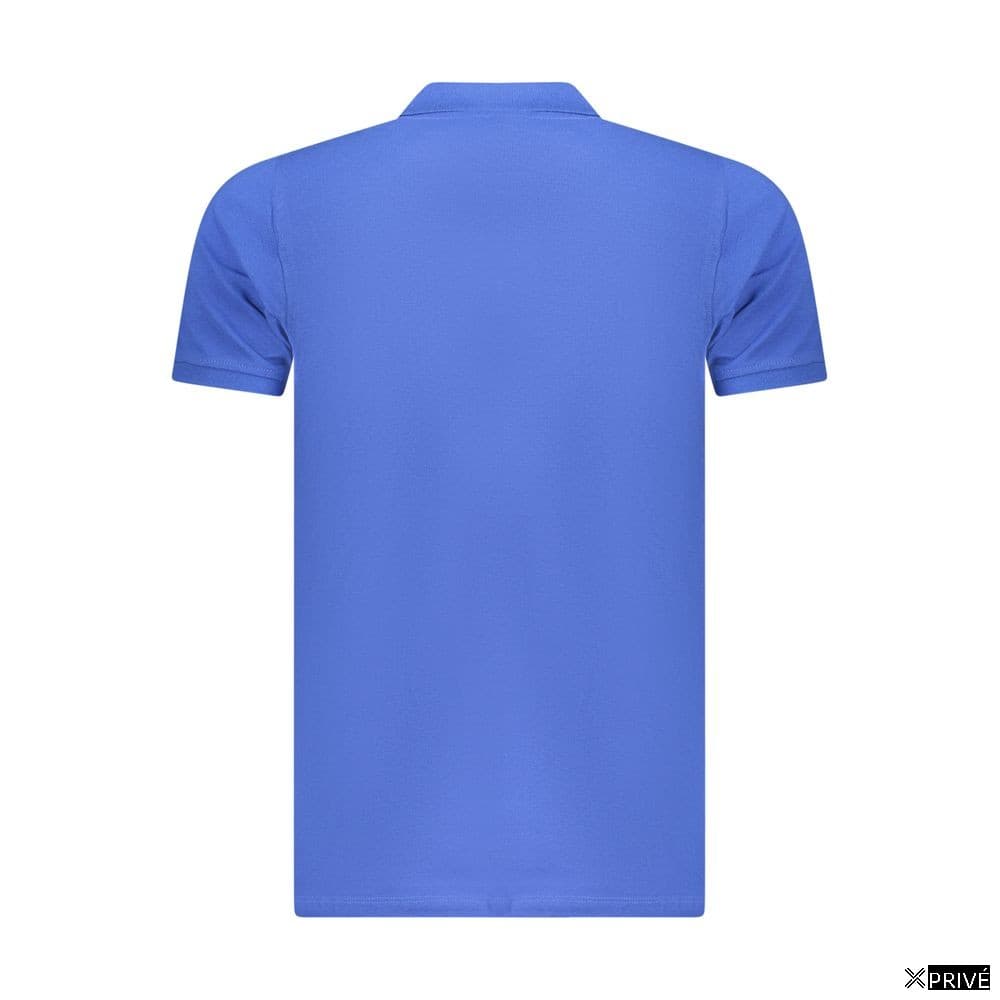 Polo bleu en Coton — 2