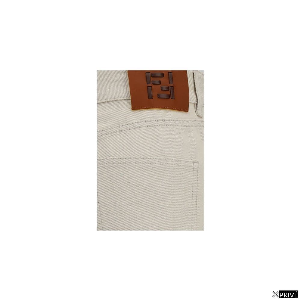 Jeans beige en Cotton — 3