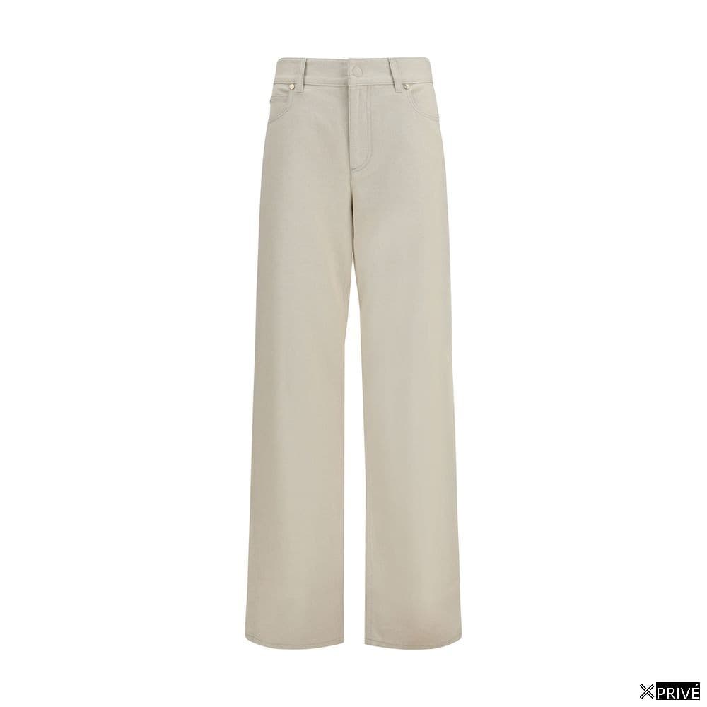Jeans beige en Cotton — 1