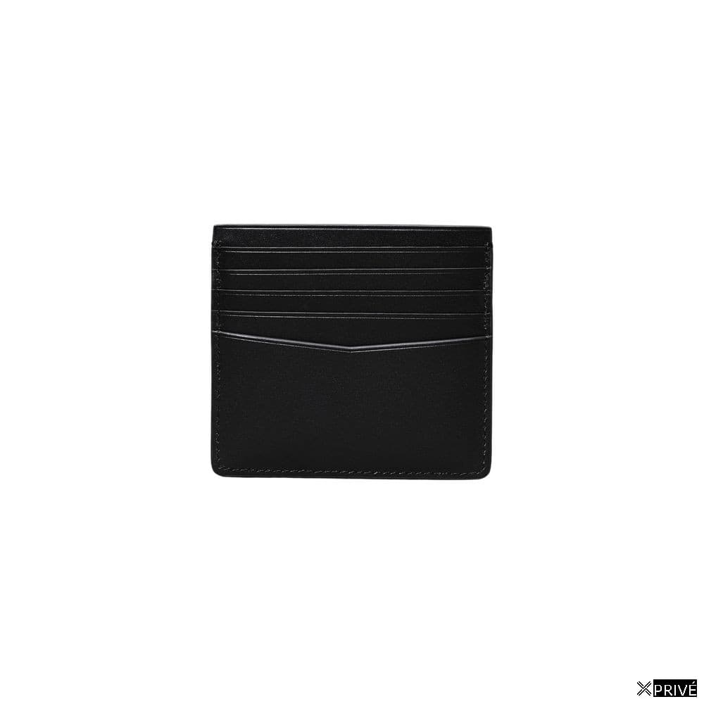 Portefeuille noir en Cuir — 2