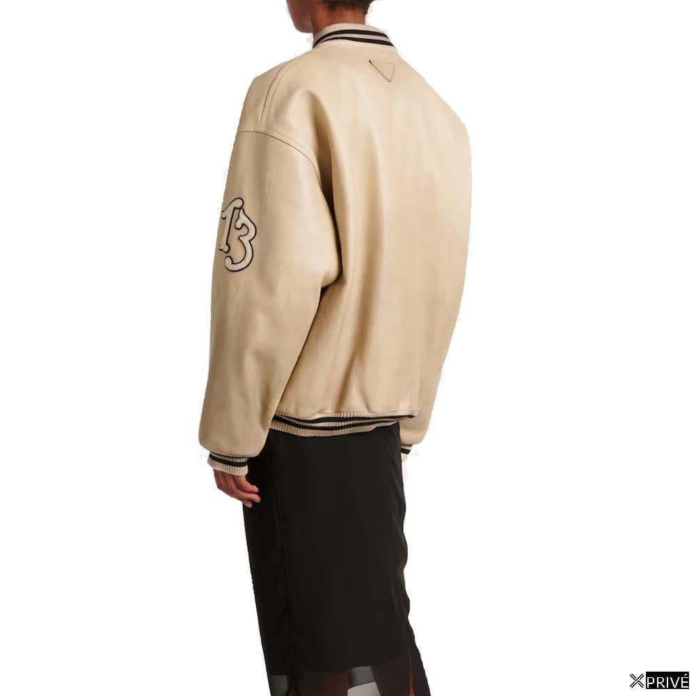 Veste beige en Calfskin — 2