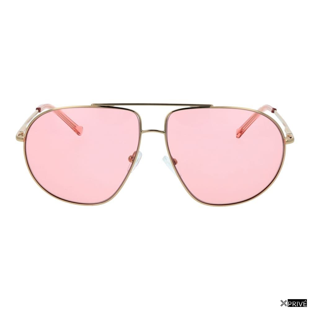 Lunettes de soleil dorées — 2