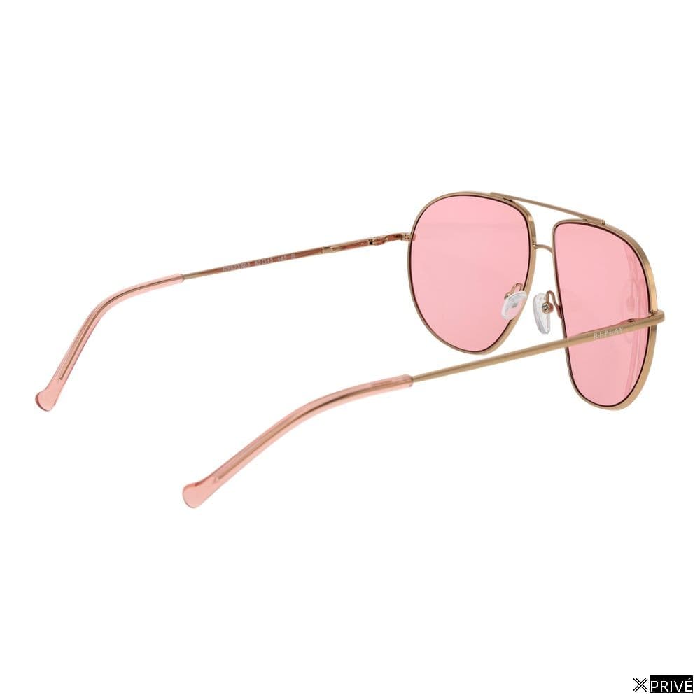 Lunettes de soleil dorées — 3