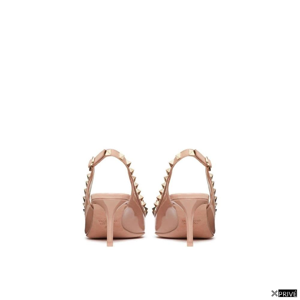 Escarpin beige en Calfskin — 2
