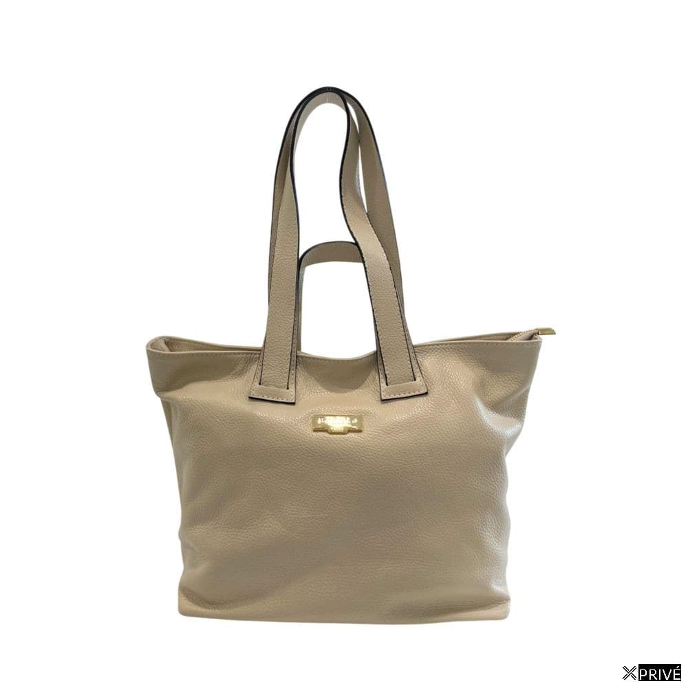 Pochette beige en Cowhide — 1