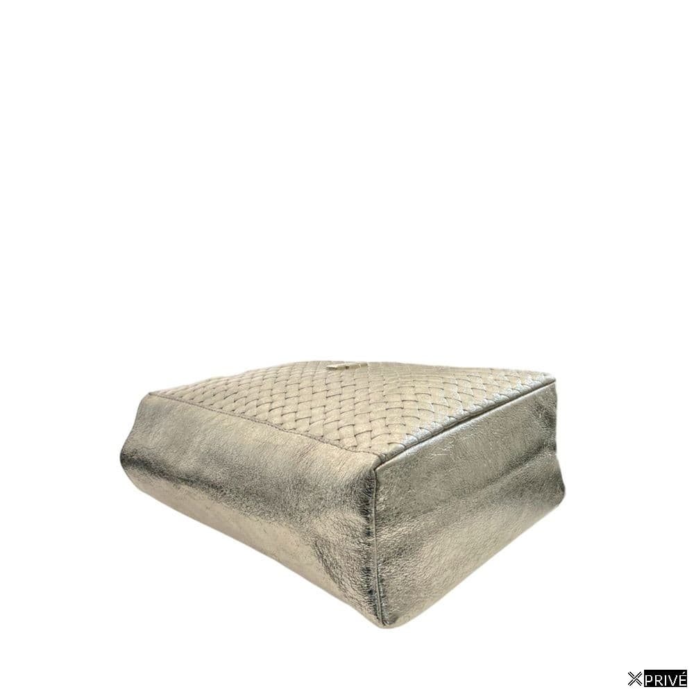 Gray Cowhide Clutch Bag — 4