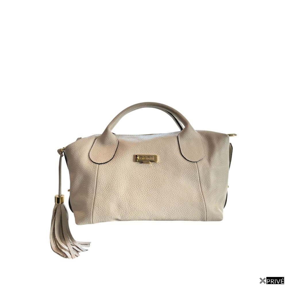 Sac bandoulière beige en Cowhide — 1