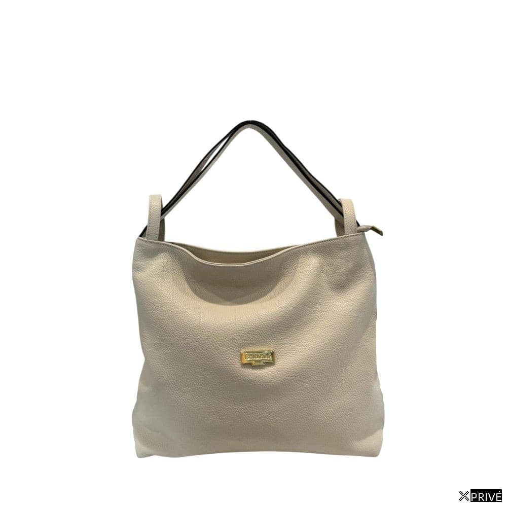 Sac à dos beige en Cowhide — 1