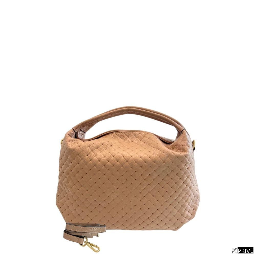 Pink Leather Women Handbag — 3