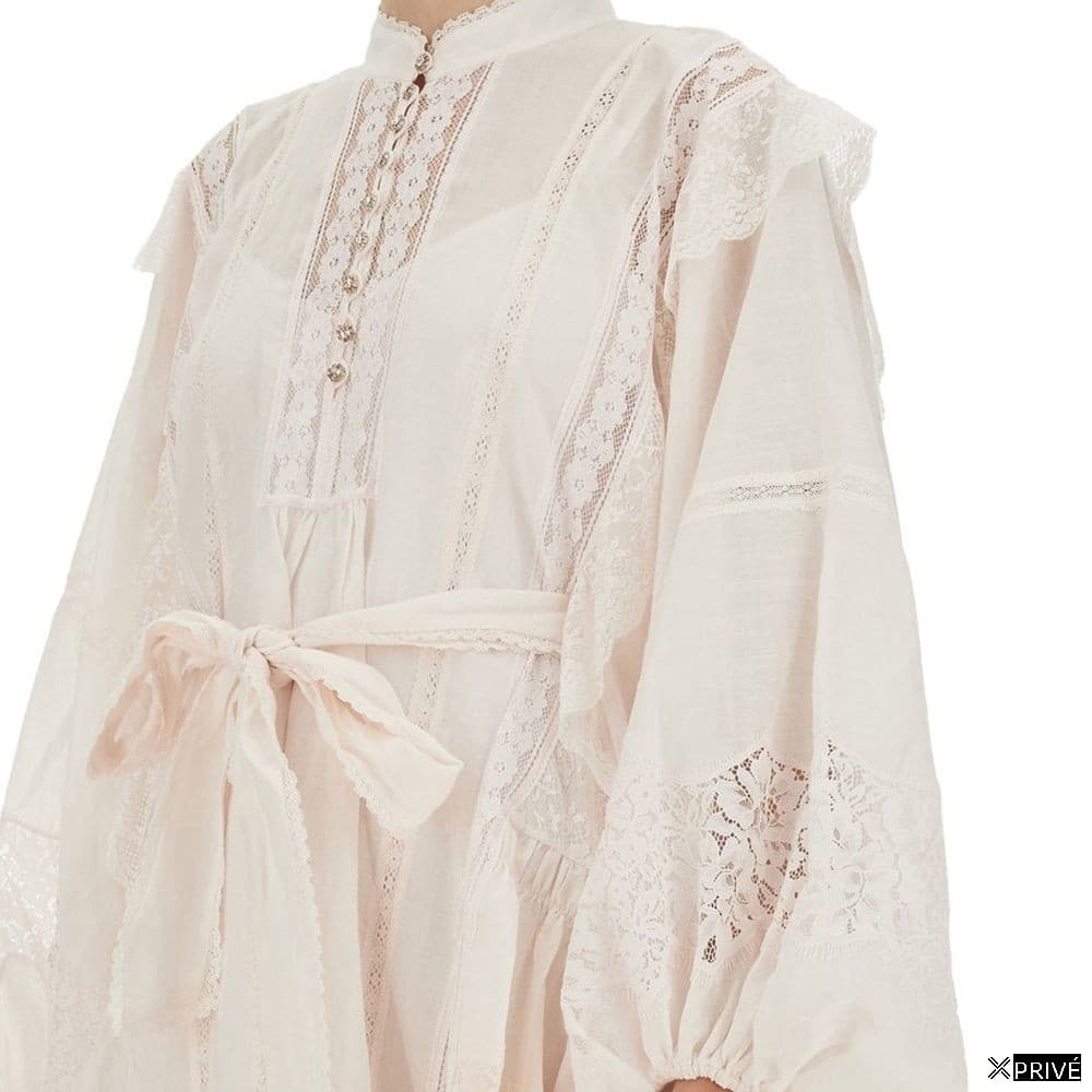 Robe beige en Cotton — 4