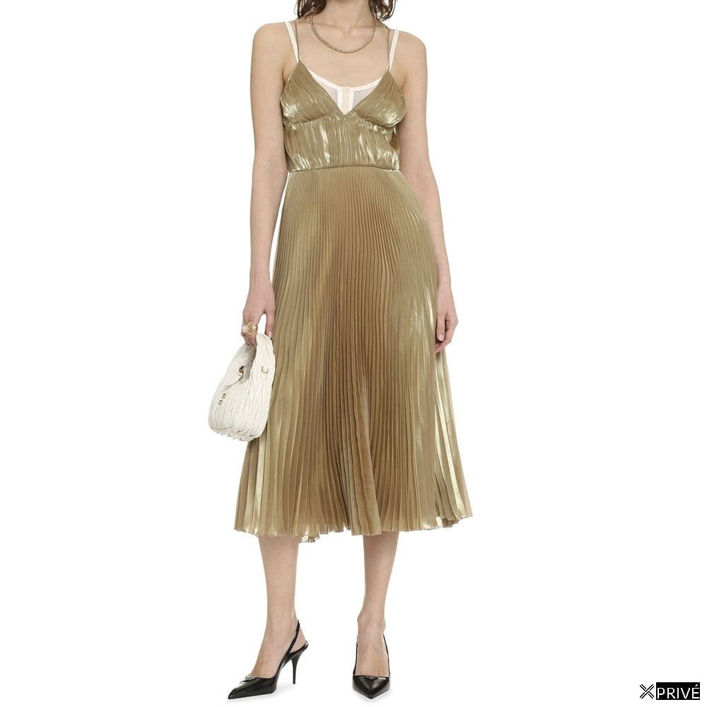 Robe dorée en Polyester — 2