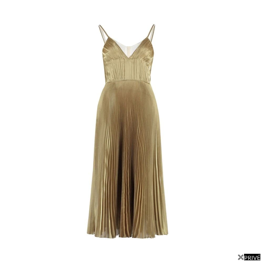 Robe dorée en Polyester — 1
