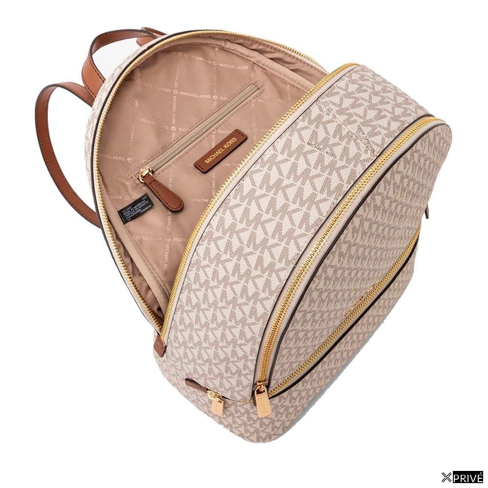 Sac à dos beige en Canvas — 3