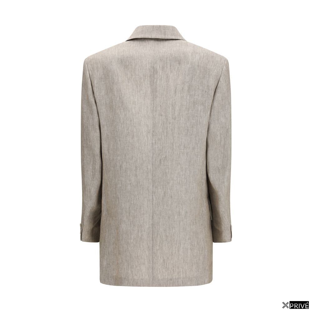 Veste beige en Linen — 2