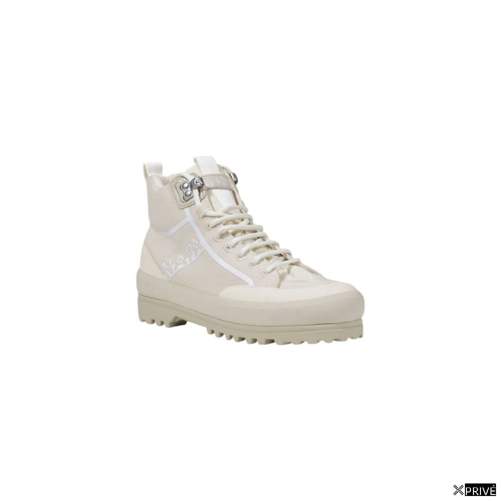 Chaussures de sport beiges en Fabric — 1