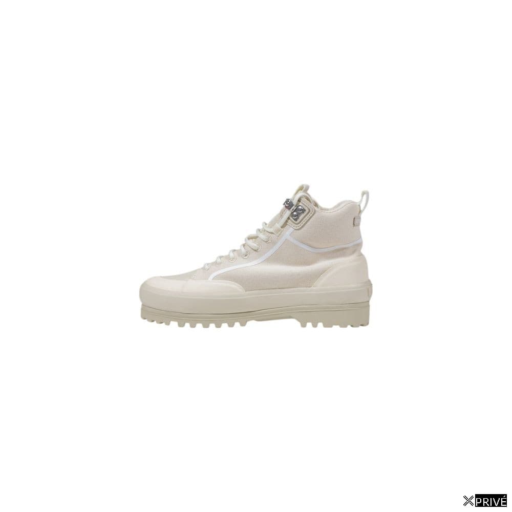 Chaussures de sport beiges en Fabric — 2
