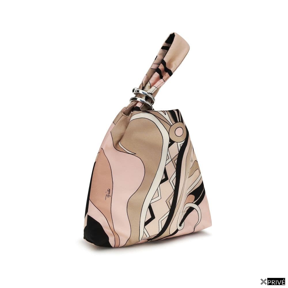 Multicolor Silk Clutch Bag — 3