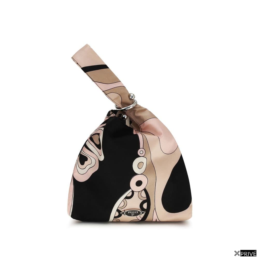 Multicolor Silk Clutch Bag — 1