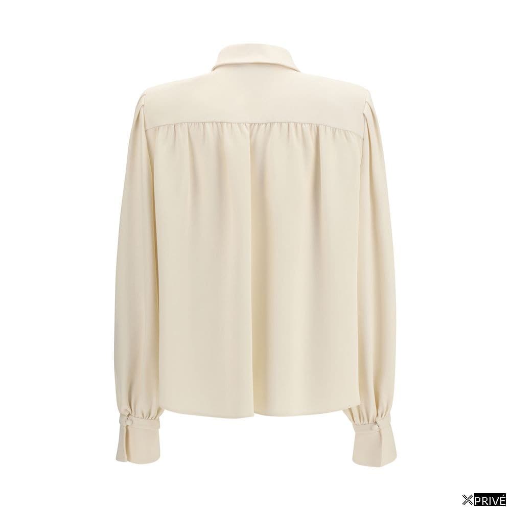 Chemise beige en Silk — 2