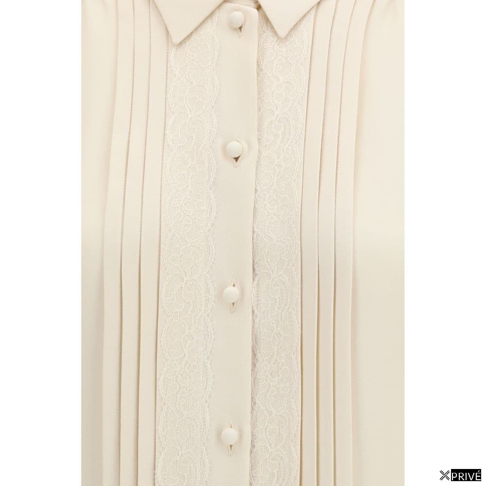 Chemise beige en Silk — 3