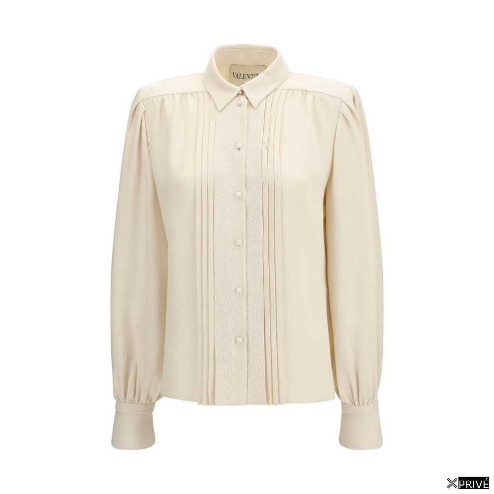 Chemise beige en Silk — 1